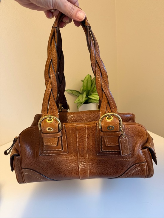 Coach Handbags - Coach Mia Braided Leather Satchel #10048 Y2K